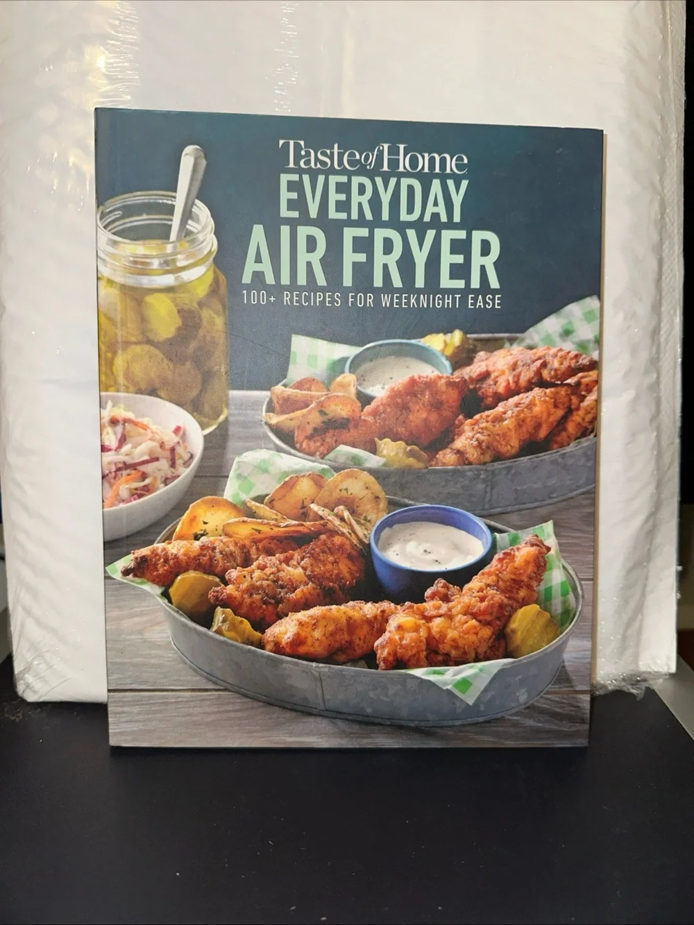 Taste of Home Everyday Air Fryer Cookbook - Teal & White Cover